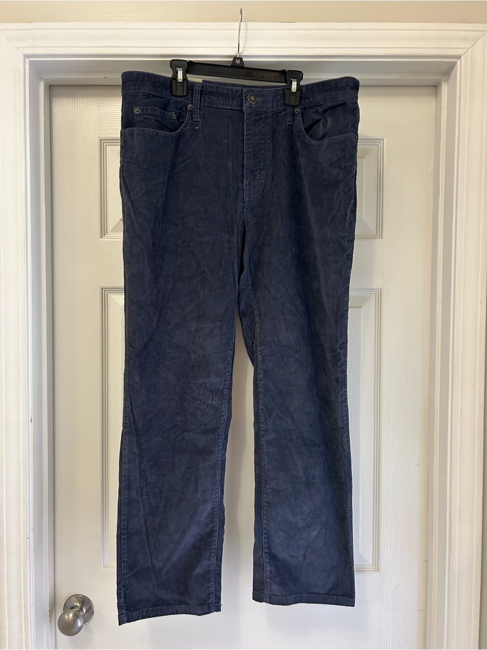 Men's Corduroy Pants in Dark Navy